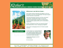 Tablet Screenshot of biokocher.at